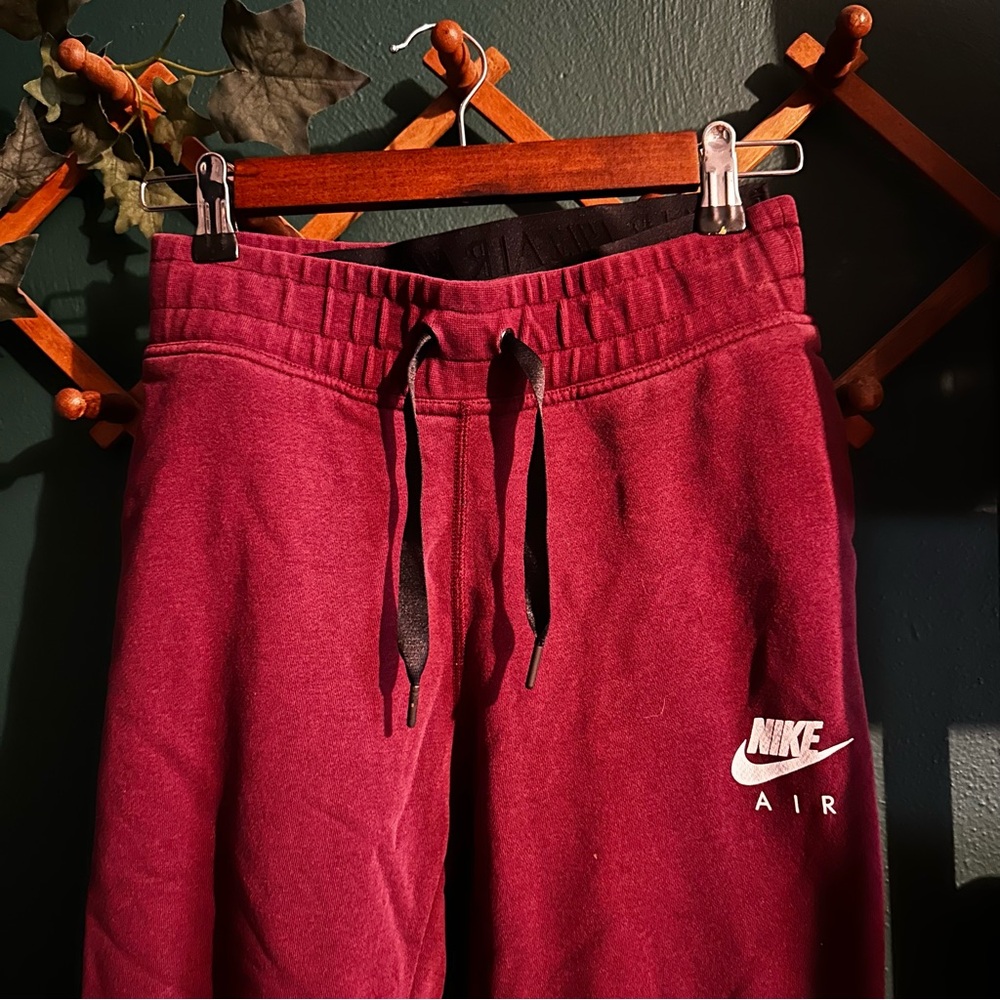 Nike Air Maroon Joggers